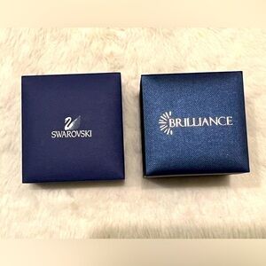 Royal Blue Swarovski and Brilliance Empty Boxes